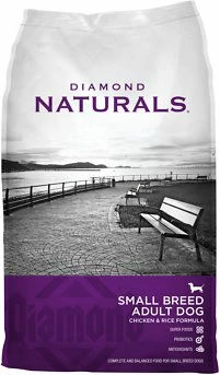 Diamond Naturals Small Breed Adult Chicken & Rice Formula Dry Dog Food, 6-lb 1 Diamond Naturals Small Breed Adult Chicken & Rice Formula Dry Dog Food, 6-lb