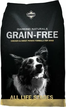 Diamond Naturals Grain-Free Chicken & Sweet Potato Formula Dry Dog Food, 5-lb