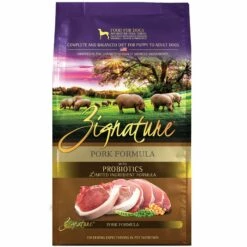 Zignature Pork Limited Ingredient Formula Grain-Free Dry Dog Food, 4-lb