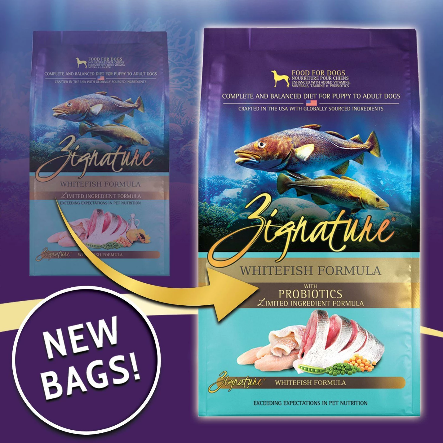 Zignature Whitefish Limited Ingredient Formula Grain-Free Dry Dog Food, 12.5-lb 2 Zignature Whitefish Limited Ingredient Formula Grain-Free Dry Dog Food, 12.5-lb - Image 2