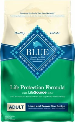 Blue Buffalo Life Protection Formula Adult Lamb & Brown Rice Recipe Dry Dog Food, 6-lb