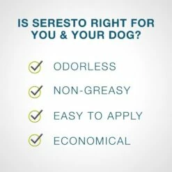 Seresto 8 Month Flea & Tick Prevention Collar For Large Dogs (Over 18-lb) 15 Seresto 8 Month Flea & Tick Prevention Collar For Large Dogs (Over 18-lb) -Staytonanimal Sales 2024 image 45265 f5nHiSS