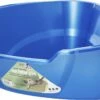 Van Ness High Side Corner Cat Litter Pan, Blue