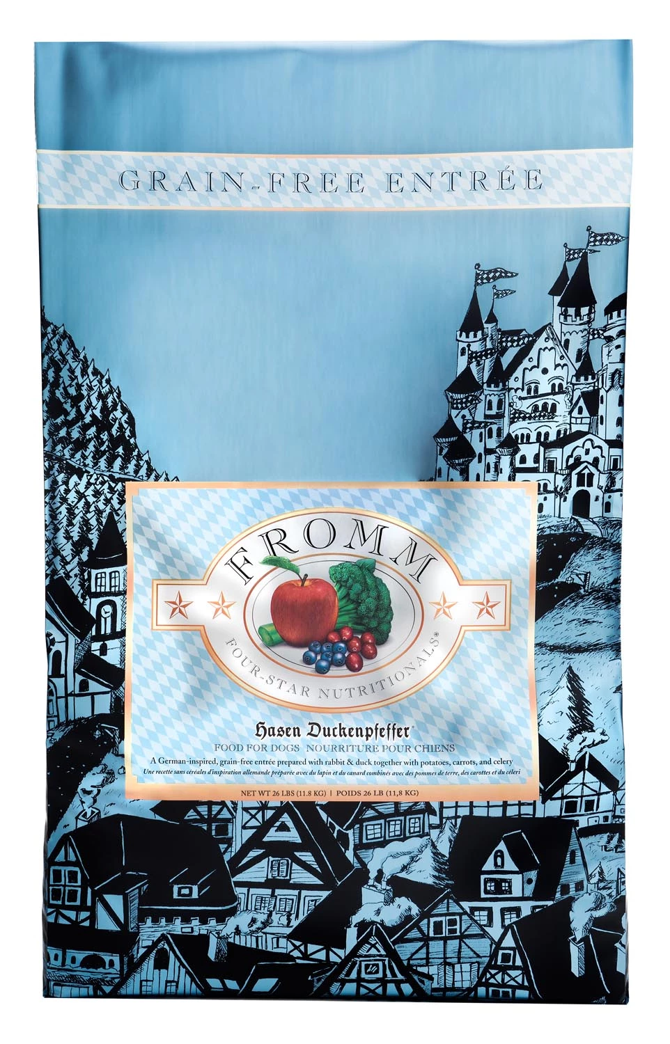 Fromm Four-Star Nutritionals Hasen Duckenpfeffer Dry Dog Food, 4-lb 1 Fromm Four-Star Nutritionals Hasen Duckenpfeffer Dry Dog Food, 4-lb