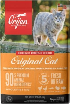 ORIJEN Original Cat Dry Cat Food, 12-lb