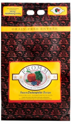 Fromm Four-Star Nutritionals Hasen Duckenpfeffer Dry Cat Food, 4-lb