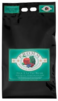 Fromm Four-Star Nutritionals Duck A La Veg Dry Cat Food, 2.5-lb