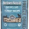 Northwest Naturals Raw Diet Grain-Free Turkey Nibbles Freeze Dried Cat Food, 11-oz