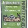 Northwest Naturals Raw Diet Grain-Free Chicken Nibbles Freeze Dried Cat Food, 11-oz