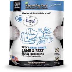 My Perfect Pet Roxy's Blend Lamb & Beef Blend Grain-Free Frozen Dog Food, 3.5-lb
