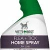 Vet's Best Cat Flea & Tick Home Spray, 32-oz Bottle