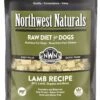 Northwest Naturals Raw Diet Grain-Free Lamb Nuggets Raw Frozen Dog Food, 6-lb