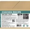 Northwest Naturals Raw Diet Grain-Free Chicken Dinner Bar Raw Frozen Dog Food, BULK 25-lb