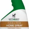 Vet's Best Dog Flea + Tick Home Spray, 32-oz Bottle
