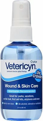 Vetericyn Plus All Animal Wound & Skin Care Treatment, 3-oz