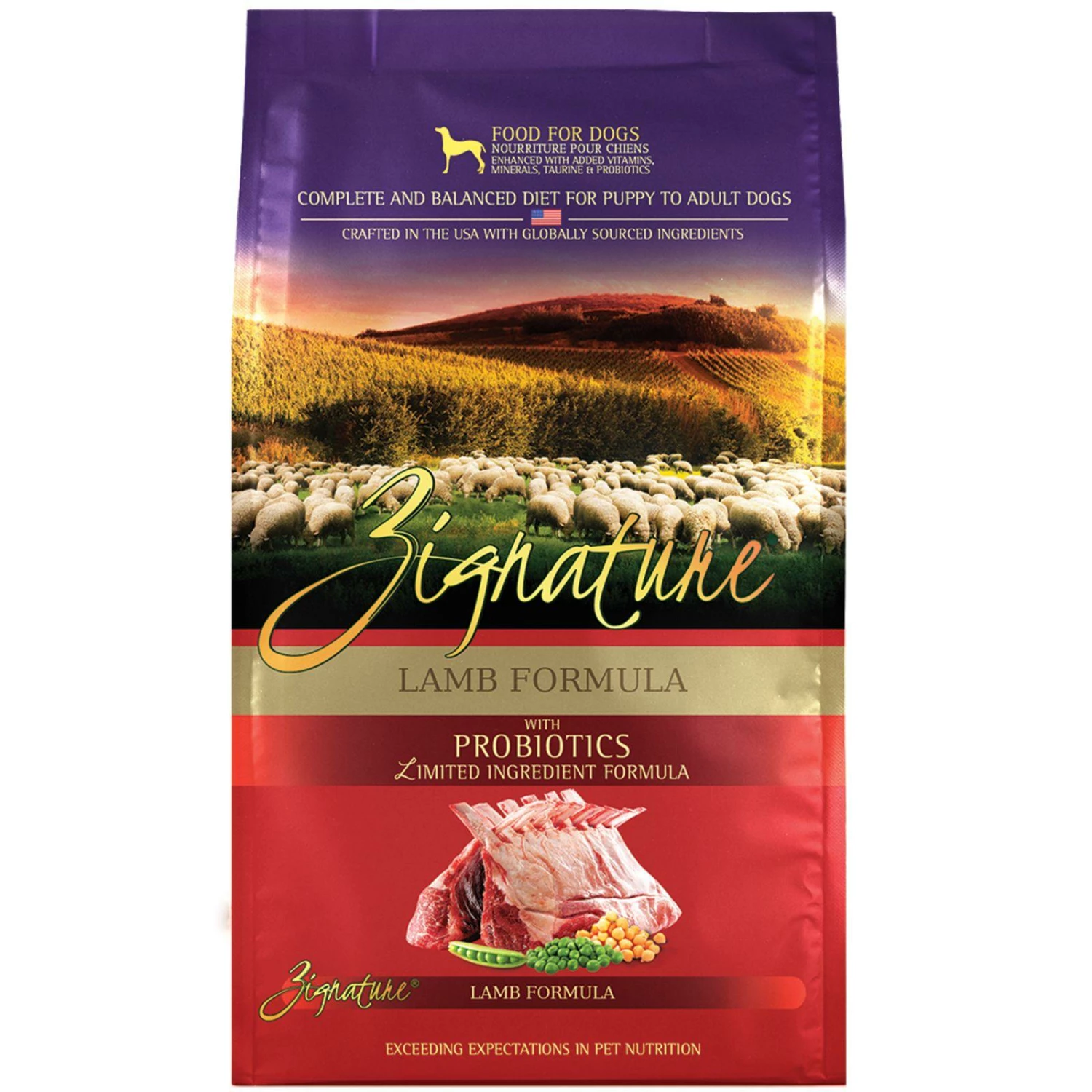 Zignature Lamb Limited Ingredient Formula Grain-Free Dry Dog Food, 4-lb 1 Zignature Lamb Limited Ingredient Formula Grain-Free Dry Dog Food, 4-lb