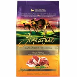 Zignature Kangaroo Limited Ingredient Formula Grain-Free Dry Dog Food, 4-lb