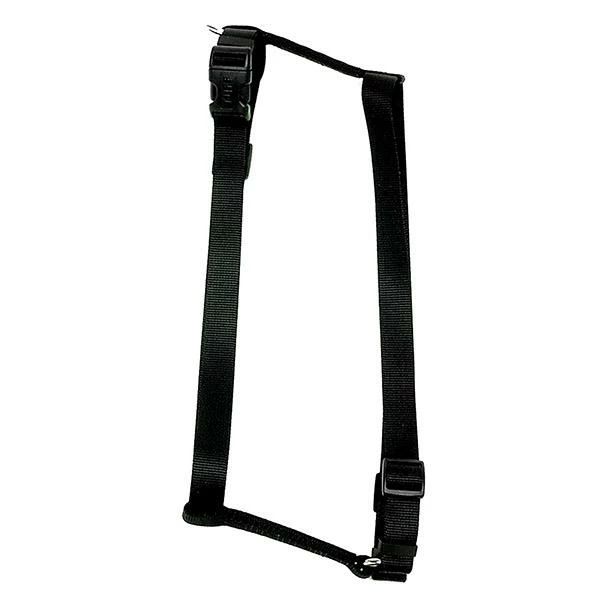 Coastal Standard Adjustable Nylon Harness, Black, Small ( 14-in-24-in Girth, 5/8-in Straps ) 1 Coastal Standard Adjustable Nylon Harness, Black, Small ( 14-in-24-in Girth, 5/8-in Straps )