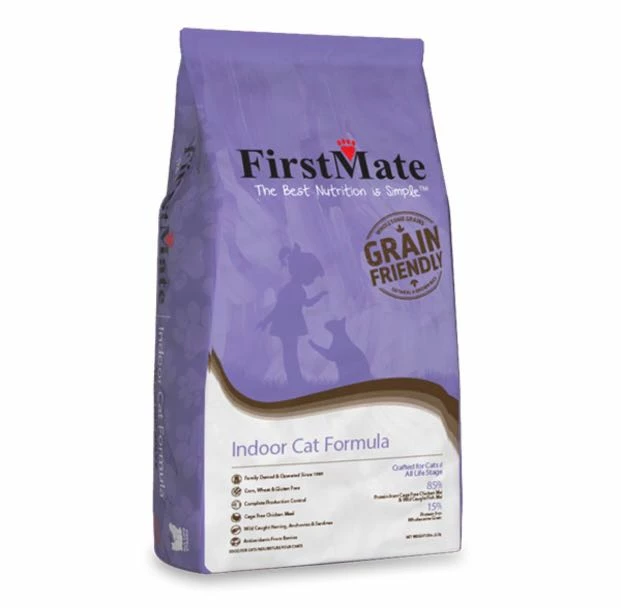 FirstMate Grain Friendly Indoor Cat Food, 5-lb 1 FirstMate Grain Friendly Indoor Cat Food, 5-lb