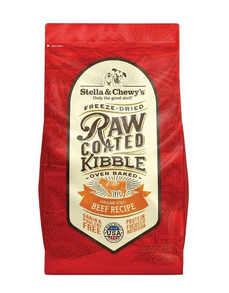 Stella & Chewy's Raw Coated Kibble Beef Recipe Grain-Free Dog Food, 3.5-lb 1 Stella & Chewy's Raw Coated Kibble Beef Recipe Grain-Free Dog Food, 3.5-lb
