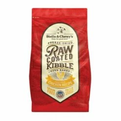 Stella & Chewy's Raw Coated Kibble Chicken Recipe Grain-Free Dry Dog Food, 3.5-lb