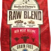 Stella & Chewy's Raw Blend Red Meat Recipe Freeze-Dried Raw & Dry Dog Food, 3.5-lb