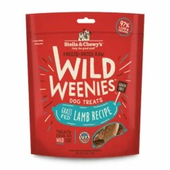 Stella & Chewy's Wild Weenies Grass-Fed Lamb Recipe Freeze-Dried Dog Treats, 3.25-oz