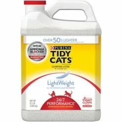 Tidy Cats Light Weight Cat Litter 24/7 Performance For Multiple Cats, 8.5-lb Jug