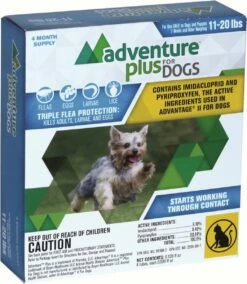 Adventure Plus Flea Treatment For Dogs 4-Pack