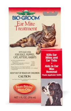 Bio-Groom Pyrethrin Ear Mite Treatment, 1-oz