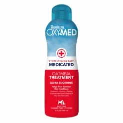 Tropiclean OxyMed Medicated Anti-Itch Oatmeal Treatment For Pets, 20-oz