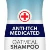 Tropiclean OxyMed Medicated Anti-Itch Oatmeal Pet Shampoo, 20-oz