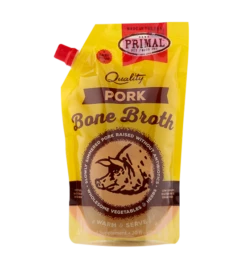 Primal Pet Foods Frozen Pork Bone Broth For Dogs & Cats, 20-oz