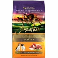 Zignature Small Bites Kangaroo Formula Dry Dog Food, 4-lb