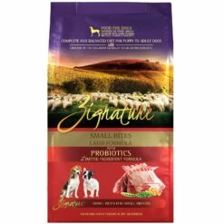 Zignature Small Bites Lamb Formula Dry Dog Food, 4-lb