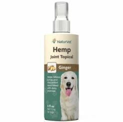 NaturVet H Joint Topical Ginger Spray For Dogs, 6-oz
