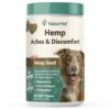 NaturVet H Aches & Discomfort Plus H Seed Soft Chews Dog Supplement, 60-count