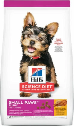 Hill's Science Diet Puppy Small Paws Chicken Meal, Barley & Brown Rice Dry Dog Food, 15.5-lb