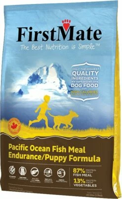 FirstMate Endurance/Puppy Pacific Ocean Fish Meal Limited Ingredient Diet Grain-Free Dry Dog Food, 5-lb