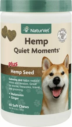 NaturVet Quiet Moments Plus Dog Soft Chews, 180-count