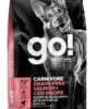 Go! Solutions Carnivore Salmon + Cod Grain-Free Dry Dog Food, 22-lb