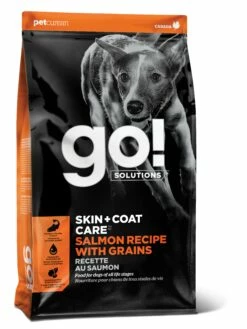 Go! Solutions Skin + Coat Care Salmon Dry Dog Food, 3.5-lb