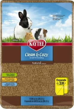 Kaytee Clean & Cozy Natural Small Animal Bedding, 24.6-L