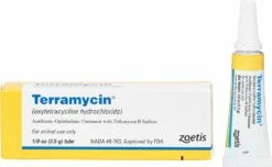 Zoetis Terramycin Ophthalmic Ointment For Dogs, Cats & Horses, 3.5-g