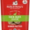 Stella & Chewy's Duck Duck Goose Dinner Patties Grain-Free Freeze-Dried Dog Food, 5.5-oz