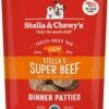 Stella & Chewy's Stella's Super Beef Dinner Patties Grain-Free Freeze-Dried Dog Food, 5.5-oz