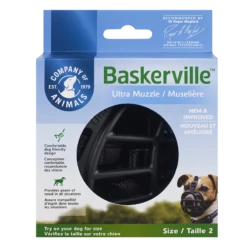 Baskerville Ultra Dog Muzzle, Black, 1