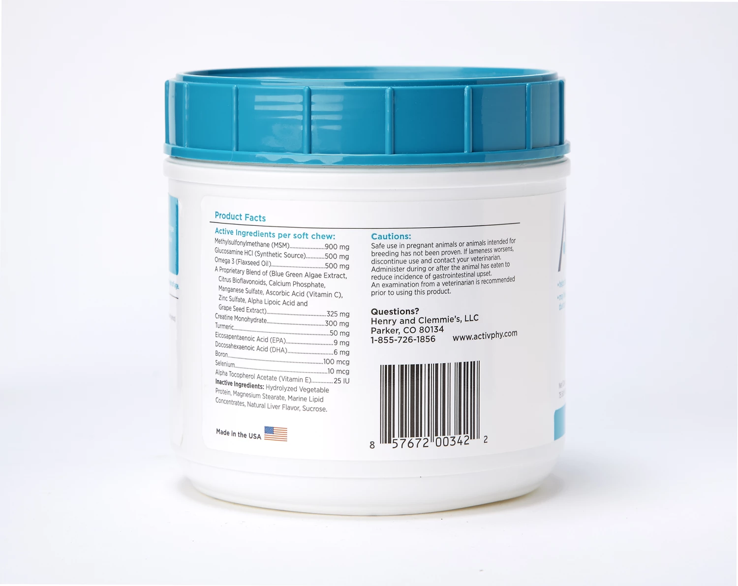 ActivPhy Regular Chews Joint Supplement For Dogs, 75-count 3 ActivPhy Regular Chews Joint Supplement For Dogs, 75-count - Image 3