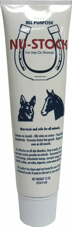 Durvet Pierce's All-Purpose Nu-Stock Ointment For Pets, 12-oz