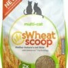 SWheat Scoop Multi-Cat Natural Wheat Cat Litter, 25-lb